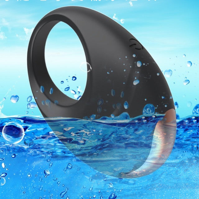 Schwarzer Penisring Set - Verschiedene Größen für optimale Passform