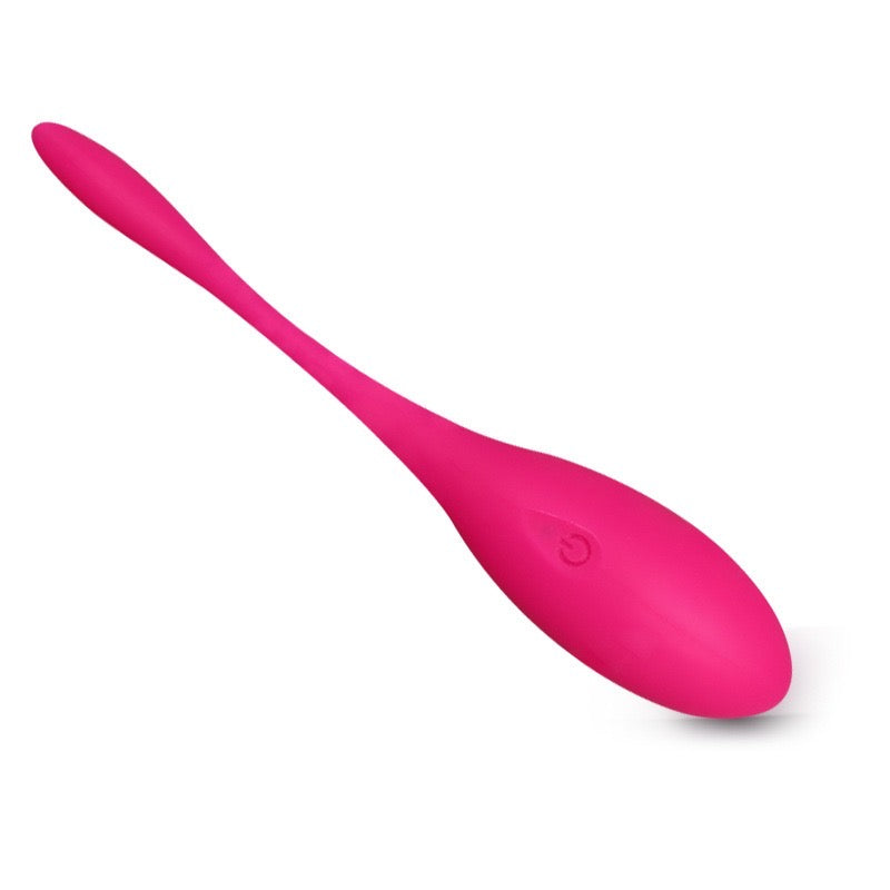 Rosa Wireless-Wellness-Gerät Seitenansicht - Kompakt und diskret für unterwegs