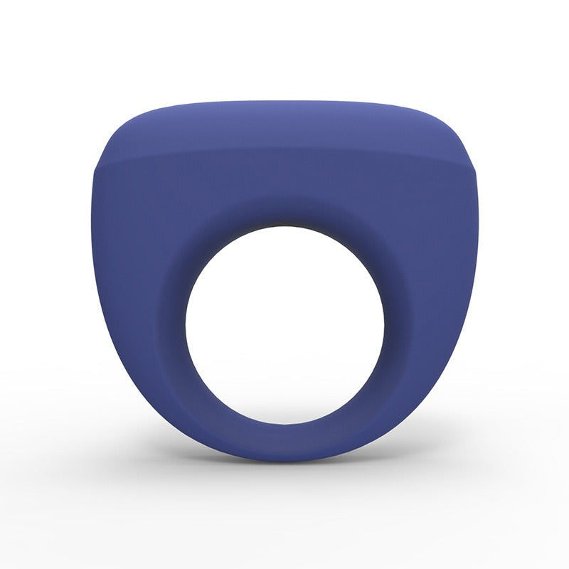 Blauer vibrierender Penisring Detailansicht - Bluetooth-gesteuert mit 8 Vibrationsmodi